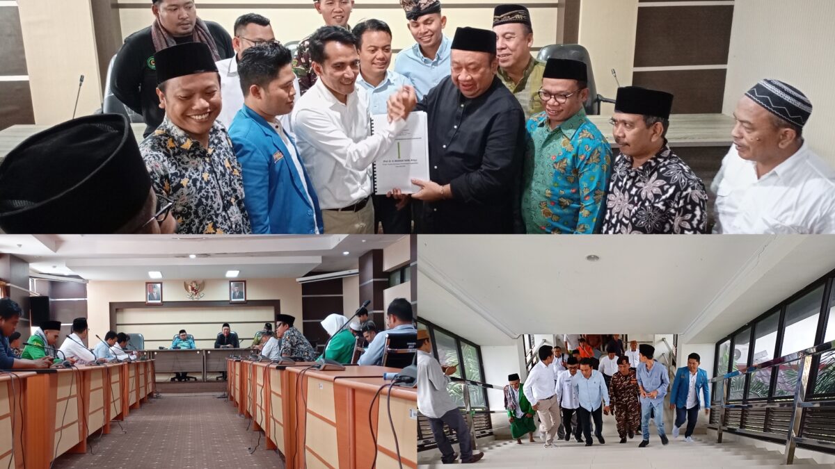 Penyerahan Dukungan Prof. Dr. TGH. Masnun Tahir, M.Ag, Sebagai Pj Gubernur NTB