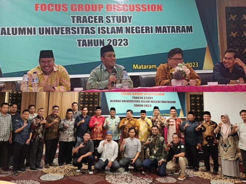 FGD Tracer Study UIN Mataram 2023 Best Practice Pengelolaan TS Almuni berbasis Elektronik