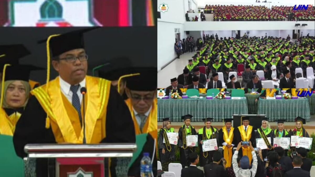 Wisuda UIN Mataram ke-48, Tiga Pesan Rektor melalui Wakil Rektor 1