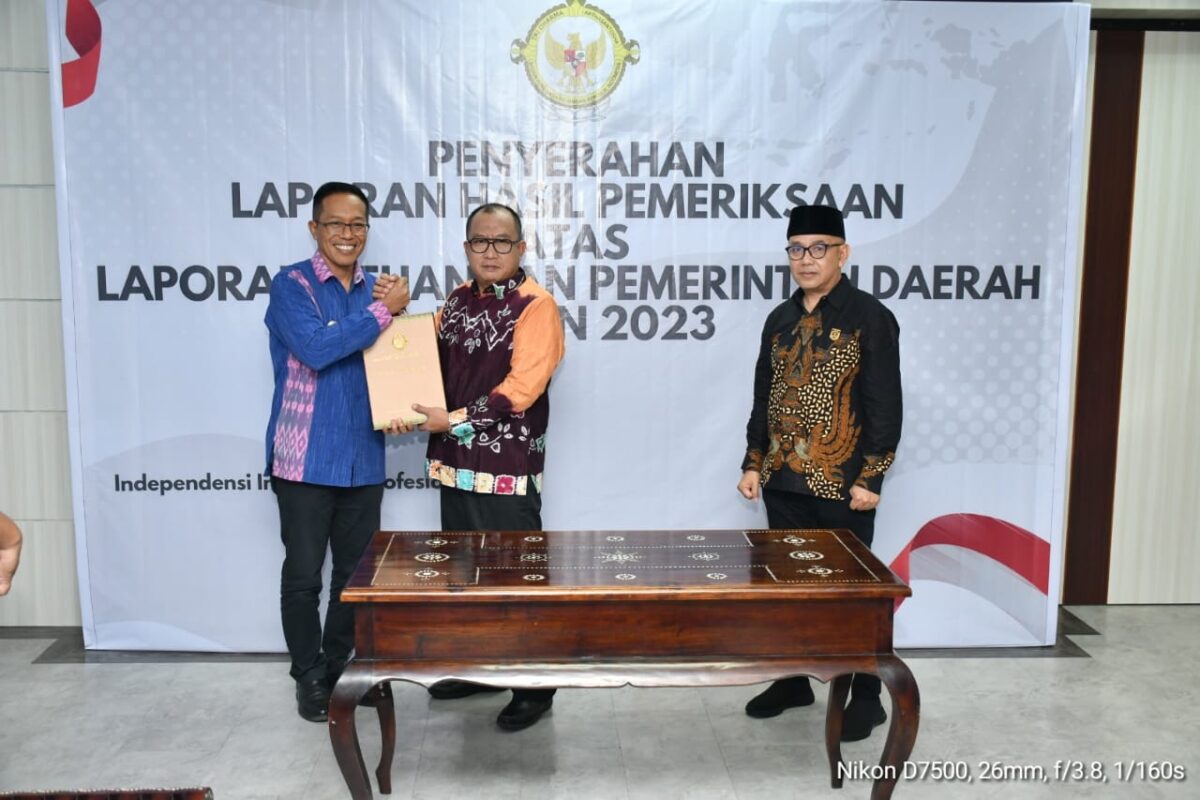 Pemerintah Kabupaten Lotim Kembali Raih Opini WTP