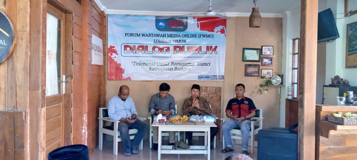 Jaga Kerukunan antar Ummat Bergama, FWMO Lotim Gelar Dialog Publik