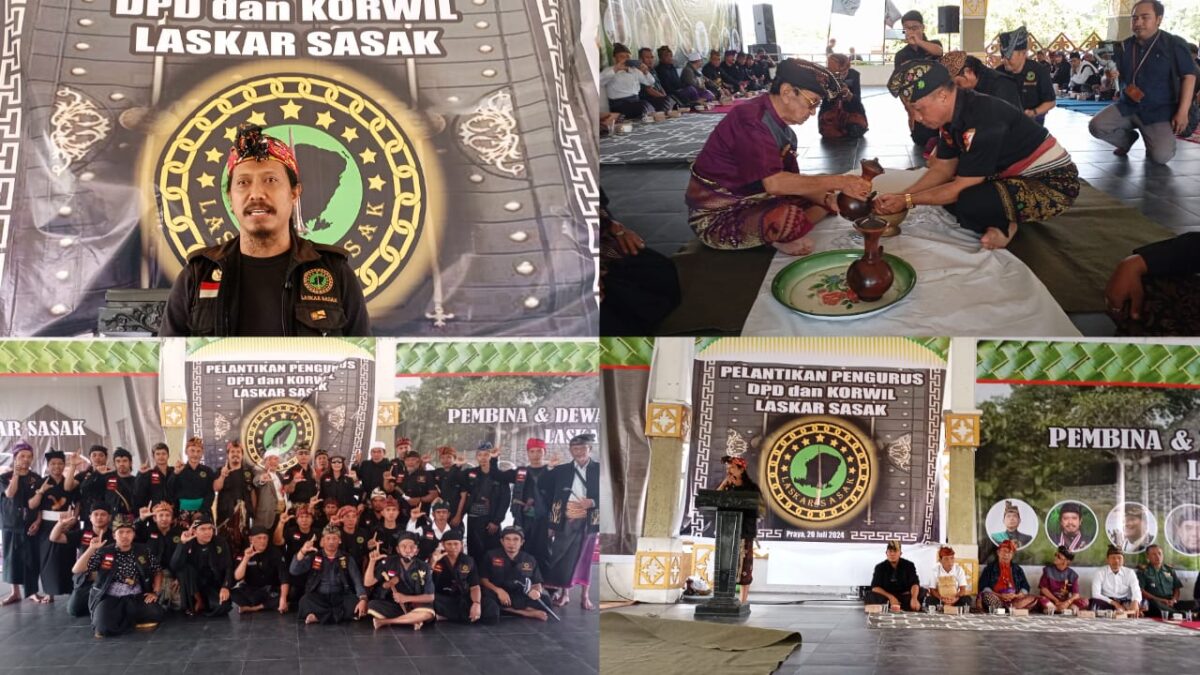 Ketum DPP Laskar Sasak Lantik Pengurus DPD dan Korwil