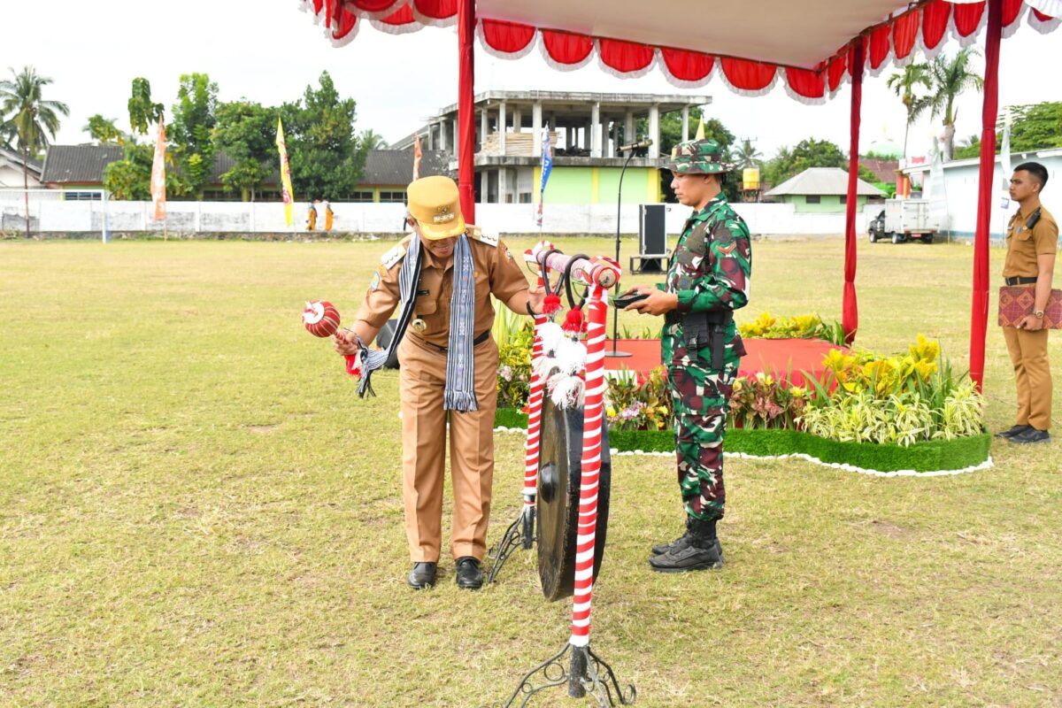 Pj. Bupati Membuka Resmi Tentara Menunggal Membangun Desa ke 121