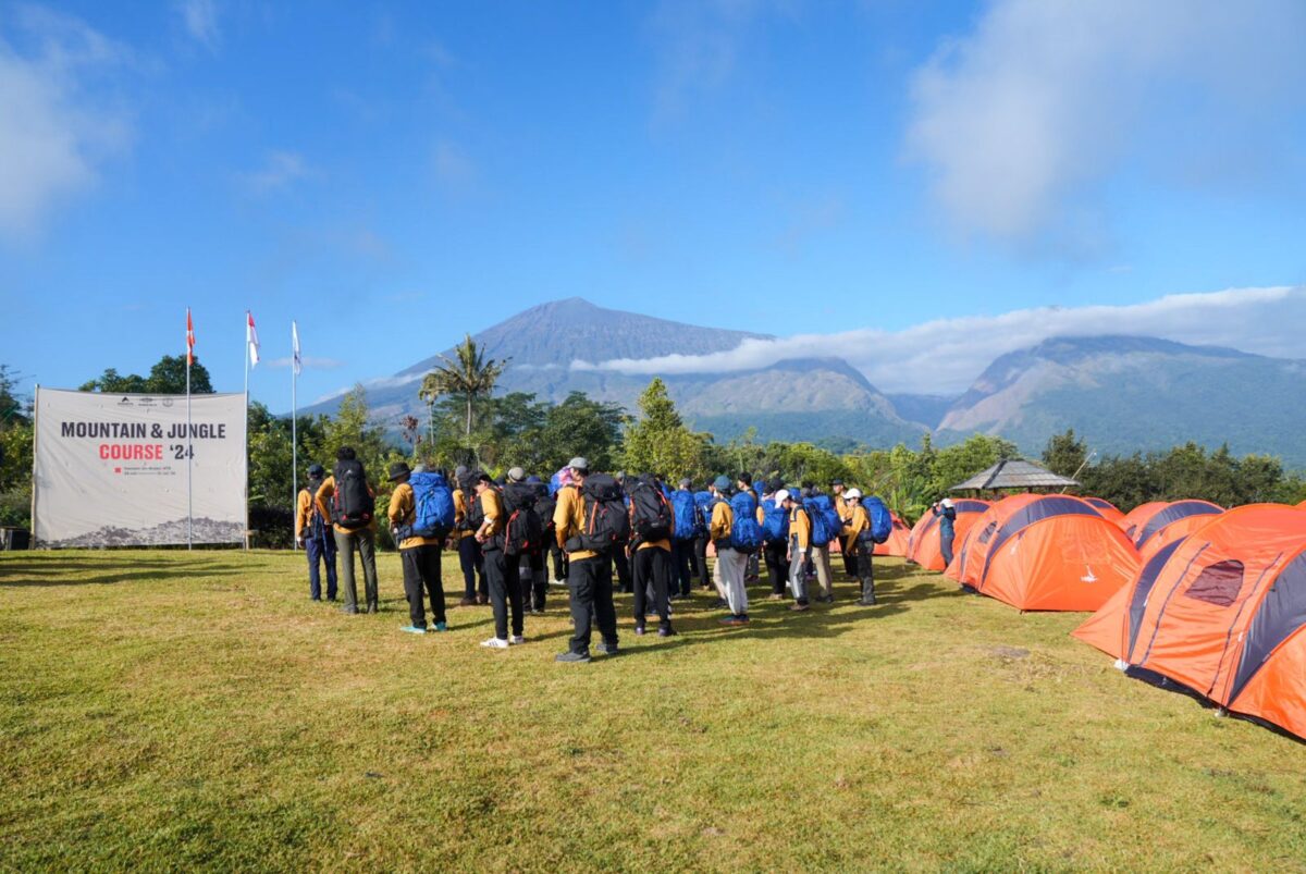 Ratusan Pendaki Gabung Kelas Mountain & Jungle Course EIGER 2024