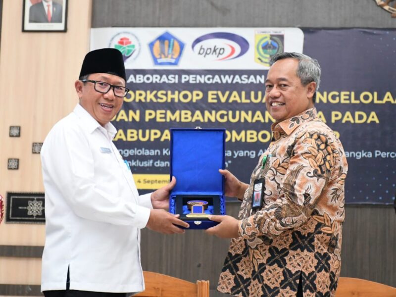 Pj Sekda Lotim Buka Workshop Evaluasi Pengelolaan Keuangan Pemdes