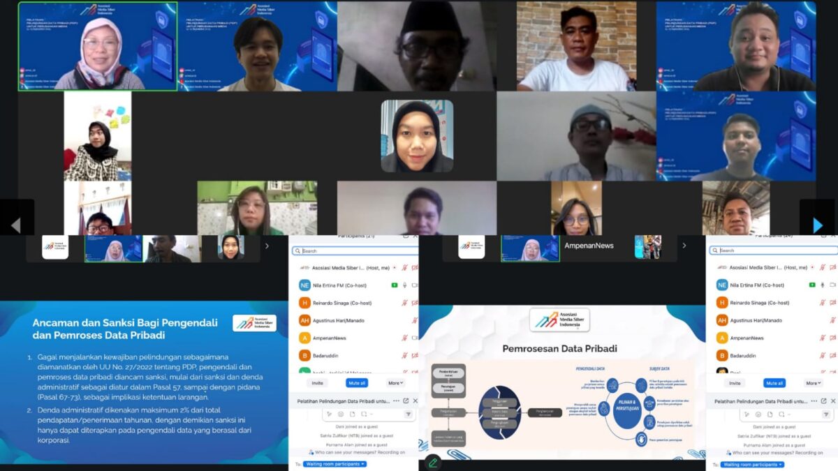 AMSI Mulai Latih Perusahaan Media Hadapi UU Pelindungan Data Pribadi