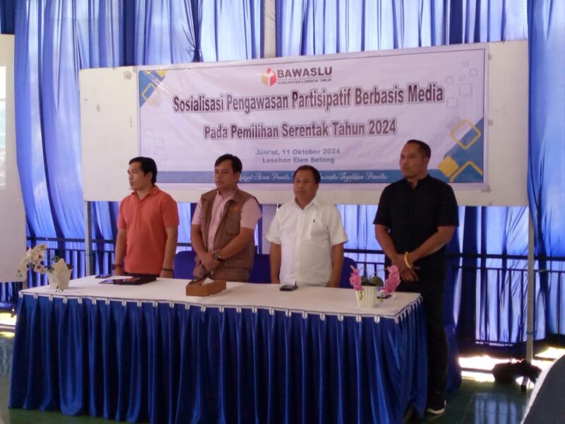 Bawaslu Lotim Gelar Sosialisasi Pengawasan Partisipatif Berbasis Media