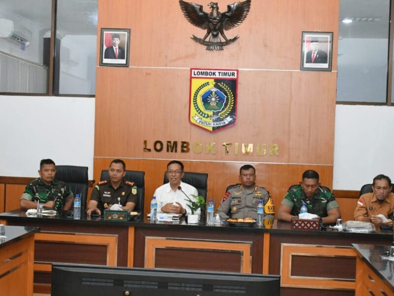 Pj Bupati Lotim Ajak Masyarakat Ciptakan Situasi Keamanan Pilkada 2024