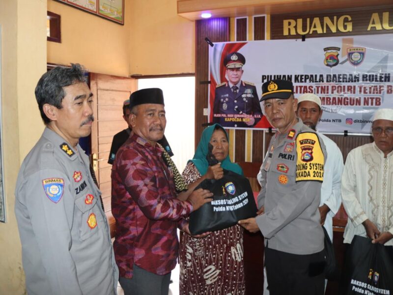 Cooling System Polda NTB Jelang Pilkada 2024