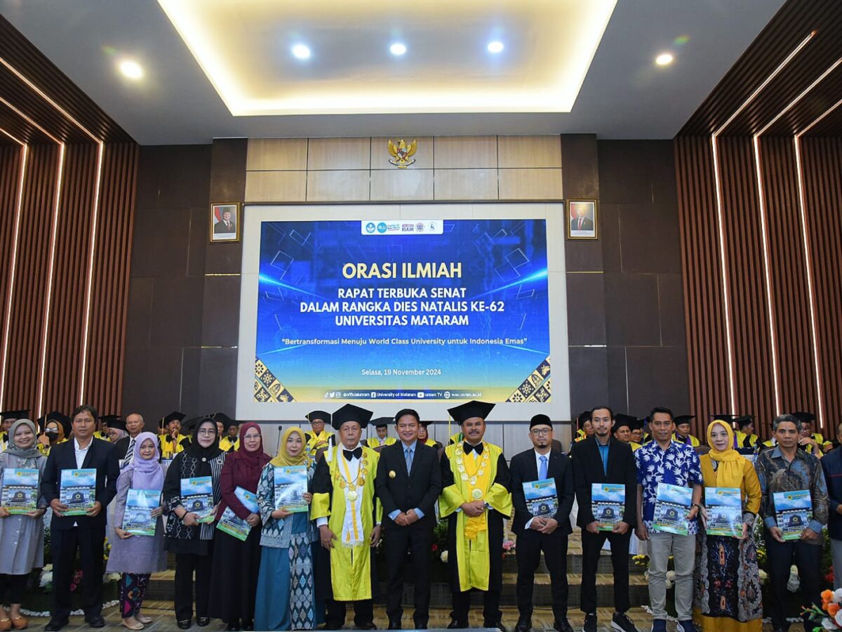 Dies Natalis Ke – 62 Unram Dihadiri Pj Gubernur NTB