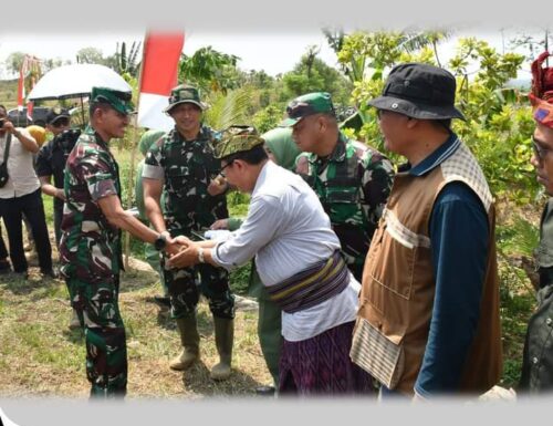 Pj Sekda Lotim Sambut Kedatangan Pangdam lX/ Udayana