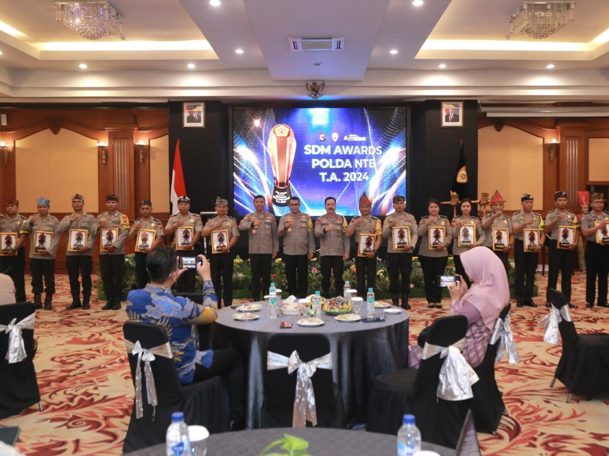 Rakorbin SDM dan PNS Polri Polda NTB Menuju Society 5.0