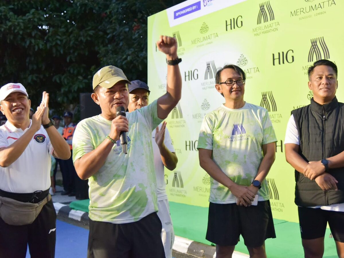 Merumatta Half Marathon 2024, Pj Gubernur NTB Ajak Gencarkan Sport Tourism