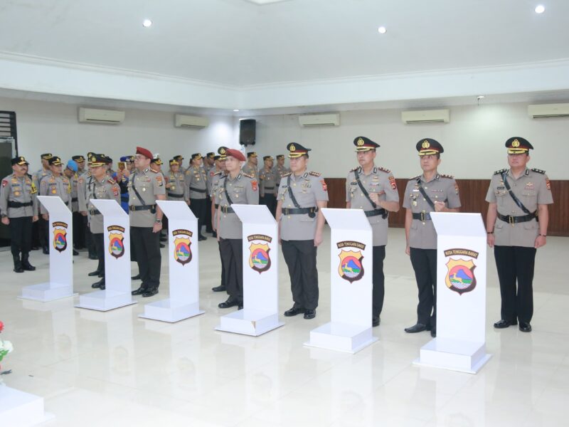 Sertijab dan Pisah Sambut Pejabat Utama di Lingkup Polda NTB