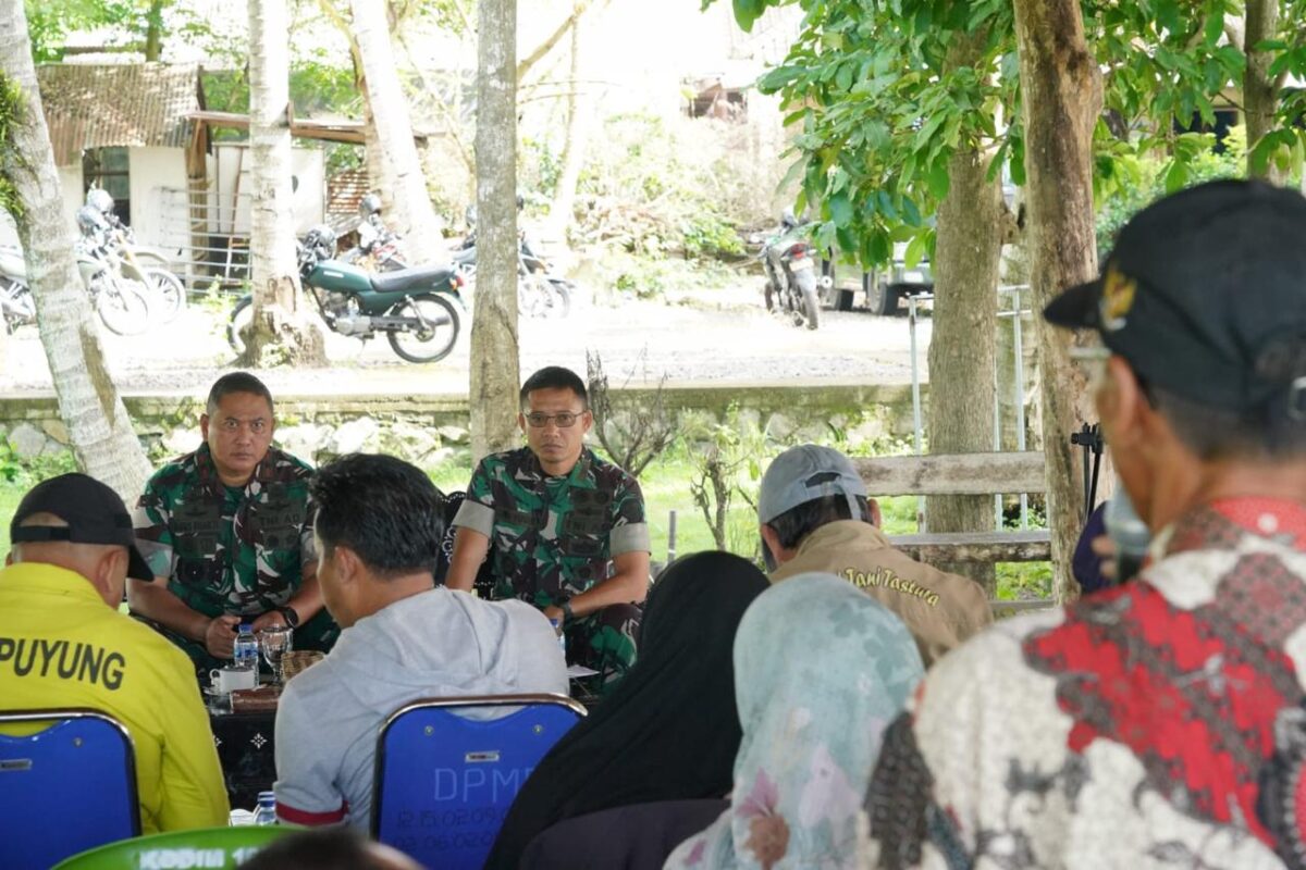 Danrem 162/WB Dialog bersama PPL dan Poktan Kecamatan Jonggat