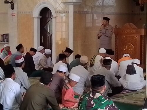 Safari Kamtibmas Kapolresta di Masjid Al Amin Karang Panas